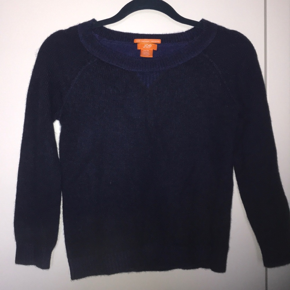 Joe Fresh 100% cashmere sweatshirt style sweater